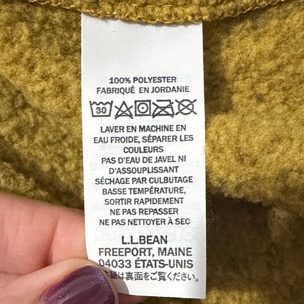 L.L. Bean Men's Golden Fleece Jacket Size XL - Picture 9 of 11
